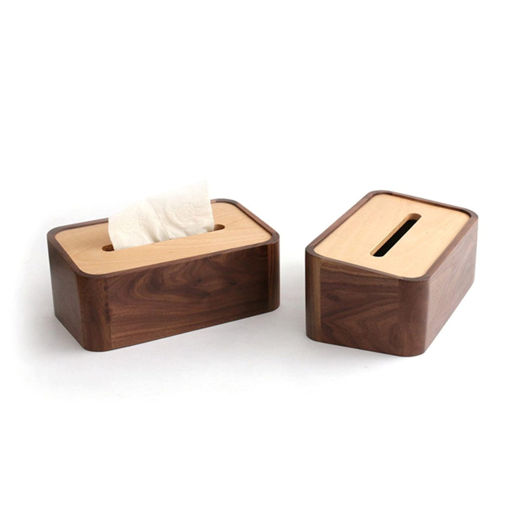 Solid Wood Tissue Box